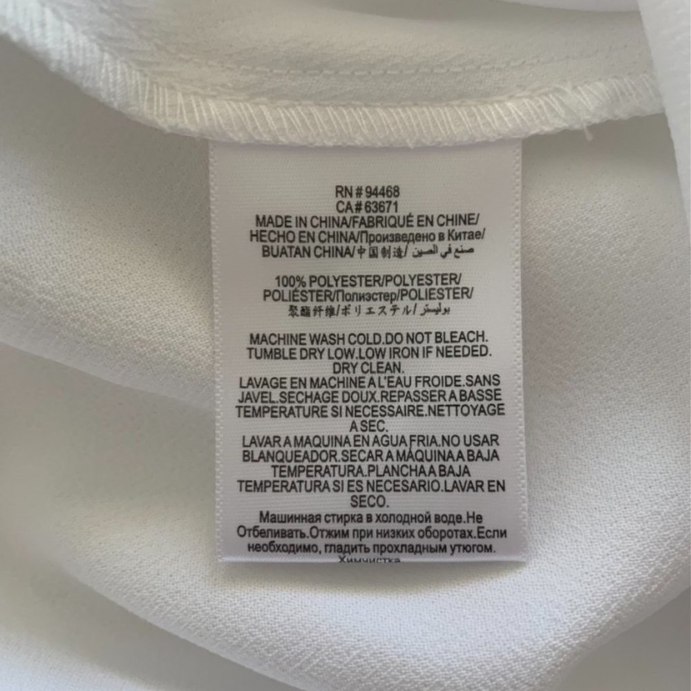 BCBGeneration Ruffle Square Neck Mini Dress - Picture 8 of 8